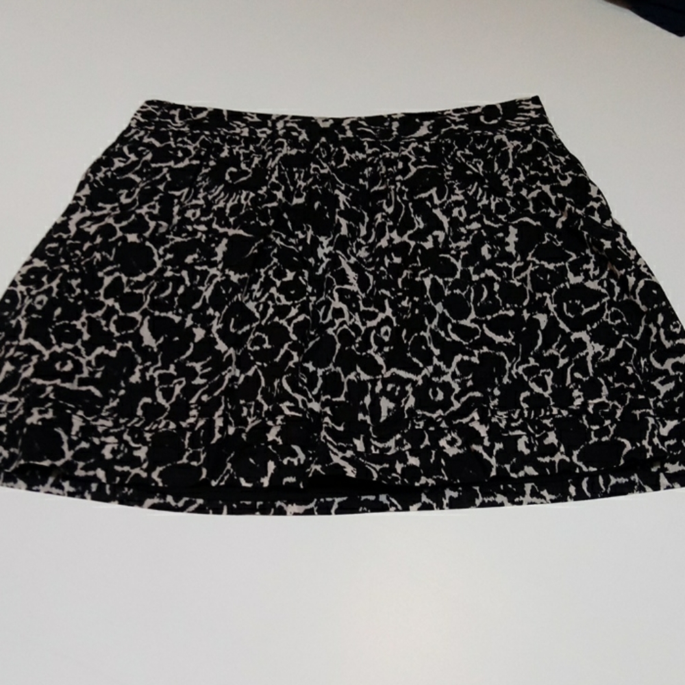 Loft cotton a line skirt